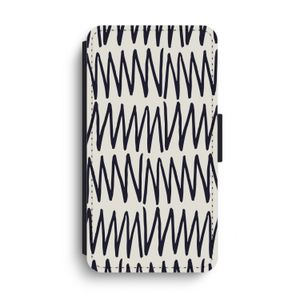 Marrakech Zigzag: iPhone XS Max Flip Hoesje