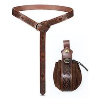 Retro vintage Middeleeuws Renaissance Ceintuur Schede Riemzakje Piraat Viking Ranger Elf Walhalla Voor heren Dames Uniseks Halloween Feest LARP Riem Lightinthebox - thumbnail