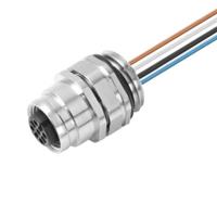 Weidmüller 1861190000 Sensor/actuator inbouwconnector M16 Aantal polen: 4 Bus, inbouw 1 stuk(s)