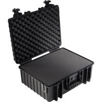 B & W International Outdoor-koffer outdoor.cases Typ 6600 26 l (b x h x d) 550 x 225 x 350 mm Zwart 6600/B/SI B & W International Outdoor-koffer outdoor.cases Typ 6600 26 l (b x h x d) 550 x 225 x 350 mm Zwart 6600/B/SI