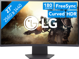 LG 27GS60QC-B computer monitor 68,6 cm (27") 2560 x 1440 Pixels Full HD LCD Zwart