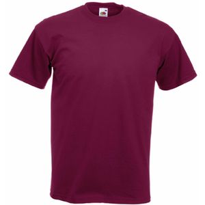 Fruit of the Loom t-shirt bordeaux