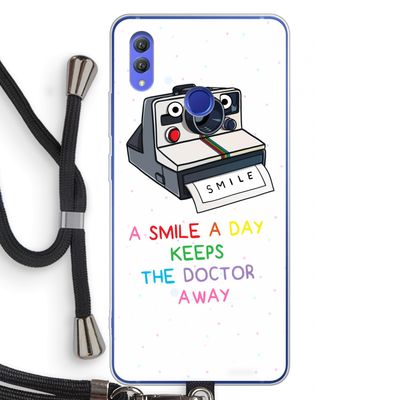 Smile: Honor Note 10 Transparant Hoesje met koord