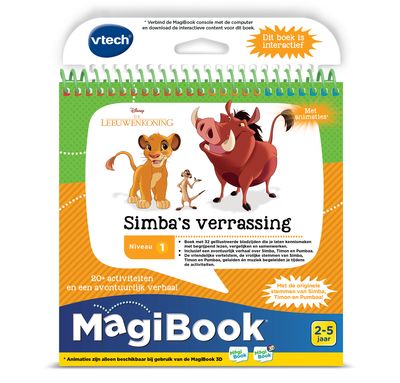 VTech MagiBook activiteitenboek - De Leeuwenkoning