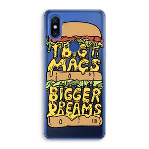 Big Macs Bigger Dreams: Xiaomi Mi Mix 3 Transparant Hoesje