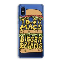Big Macs Bigger Dreams: Xiaomi Mi Mix 3 Transparant Hoesje