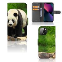 iPhone 13 Mini | Telefoonhoesje | Met pasjeshouder | Panda