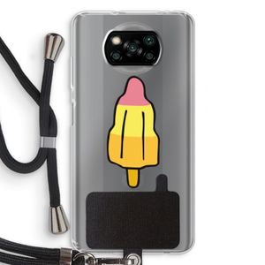 Raketijsje: Xiaomi Poco X3 NFC Transparant Hoesje met koord
