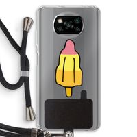 Raketijsje: Xiaomi Poco X3 NFC Transparant Hoesje met koord