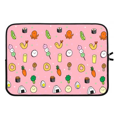 Happy bento friends: Laptop sleeve 13 inch