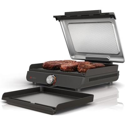 Ninja GR101EU Sizzle Rookvrije Contactgrill en Bakplaat