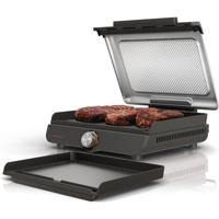 Ninja GR101EU Sizzle Rookvrije Contactgrill en Bakplaat