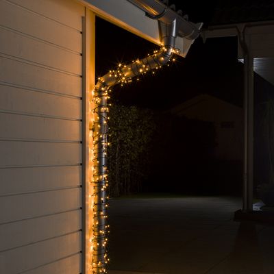 Konstsmide Kerstboomverlichting voor buiten - 1200 LEDs - Extra warm wit - 84 meter - Kerstverlichting - Lichtsnoer