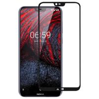Volledige lijm volledige cover Screen Protector gehard glas film voor Nokia 6 1 plus/X6