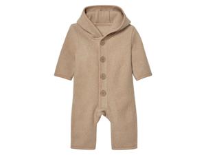 lupilu Wollen baby overall (Beige, 50/56)