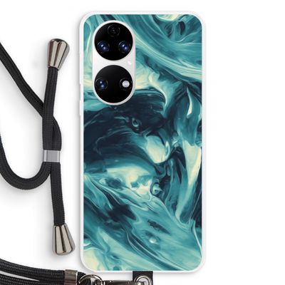 Dreaming About Whales: Huawei P50 Transparant Hoesje met koord