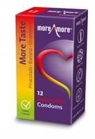 MoreAmore Tasty Skin Condooms 12 stuks - thumbnail