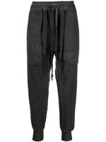 Isaac Sellam Experience 69 LC drop-crotch track pants - Gris