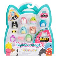 Jazwares Squishmallows - squish-a-longs speelfiguren style 1 - 8dlg.