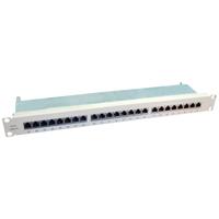 Value 24 poorten Netwerkpatchpaneel 483 mm (19) CAT 6 1 HE Grijs