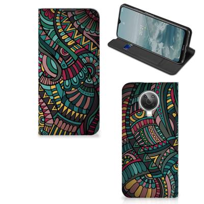 Nokia G10 | G20 | Hoesje met Magneet | Aztec