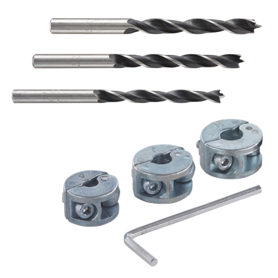 Wolfcraft Starter-set | "Boren met dieptebegrenzing" | 1 set - 8639000