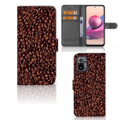 Xiaomi Redmi Note 10S | 10 4G | Poco M5s | Book Cover | Koffiebonen