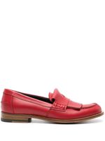 Scarosso mocassins Bridget en cuir - Rouge - thumbnail