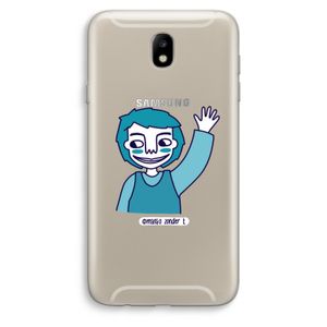 Zwaai: Samsung Galaxy J7 (2017) Transparant Hoesje