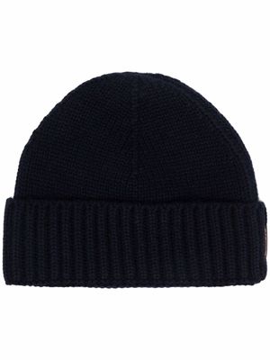 Moorer bonnet en cachemire - Bleu