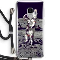 Spaceman: Samsung Galaxy S9 Transparant Hoesje met koord - thumbnail