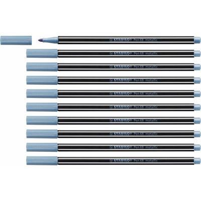 Markeerstiften Stabilo Pen 68 metallic (10 Onderdelen)