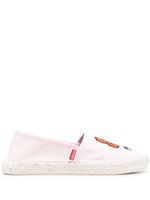 Kenzo espadrilles à fleurs - Rose - thumbnail