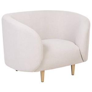 Beliani - LOEN - Fauteuil - Beige - Polyester