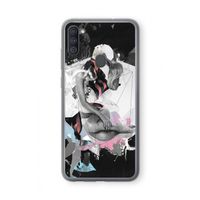 Camouflage de sommeil: Samsung Galaxy A11 Transparant Hoesje Camouflage de sommeil: Samsung Galaxy A11 Transparant Hoesje