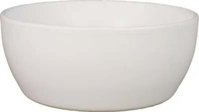 Floran schaal Boule 24.5x9.5cm wit mat