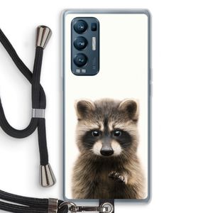 Rocco: Oppo Find X3 Neo Transparant Hoesje met koord