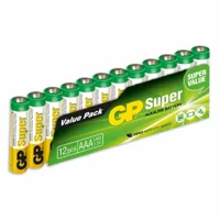 Super Alkaline Aaa-Batterijen 12pk