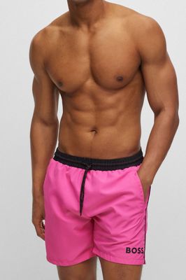 Hugo Boss Starfish zwemshort medium Pink