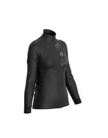 Compressport Hurricane windproof jacket wom - ZWART - Dames