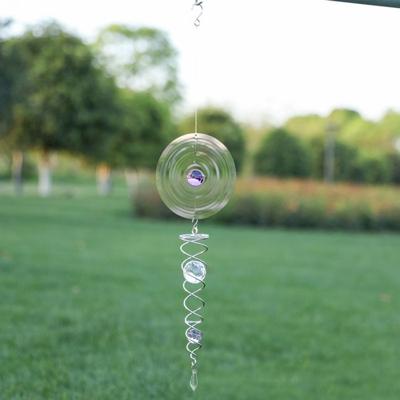Opvouwbare metalen platen ijzeren draad wind chimes huis Tuin Decoratie (W004)