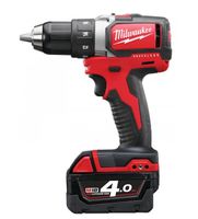 Milwaukee M18 BLDD-402C borstelloze compactboorschroefmachine | 4.0Ah Li-ion - 4933448443 - thumbnail