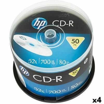 CD-R HP 700 MB 52x (4 Stuks)