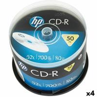 CD-R HP 700 MB 52x (4 Stuks)