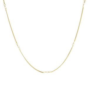 Karma Ketting Tiny Pearls Goud