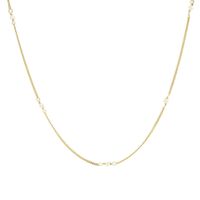 Karma Ketting Tiny Pearls Goud