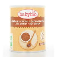 Babybio babygranen cacao 8 maand (220 gr) - thumbnail