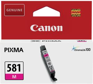 Canon inktcartridge CLI-581M, 237 foto&apos;s, OEM 2104C001, magenta
