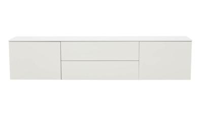 Goossens Excellent Dressoir Monza Easy, Mz041 = bodemelement 2 laden in midden, 2 deuren aan buitenzijde