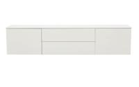 Goossens Excellent Dressoir Monza Easy, Mz041 = bodemelement 2 laden in midden, 2 deuren aan buitenzijde